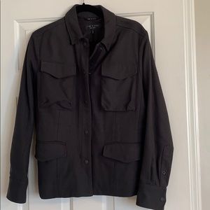 RAG & BONE Grey Utility Jacket